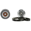 Image de GATES Jeu de courroies trapézoïdales à nervures K014PK1590 Caoutchouc Compatible avec DAIHATSU SIRION M3, SUBARU JUSTY IV