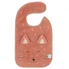 Image de Trixie Bavoir Mrs. Cat - 100% coton bio - Certifié GOTS - Rose