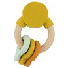Image de Trixie Bague d'activité en bois et silicone Mr. Lion