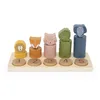 Image de Puzzle à Chiffres 1-5 en Bois
