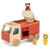 Image de Camion de pompiers en bois - Trixie