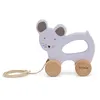 Image de Jouet à tirer en bois Mrs. Mouse - Trixie