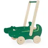 Image de TRIXIE BABY Chariot a Pousser en Bois - Monsieur Crocodile