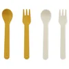 Image de Trixie PLA Lepel/Vork 2-Pack Mustard