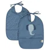 Image de Lot de 2 bavoirs imperméables Mrs. Elephant - Trixie