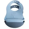 Image de Lot de 2 bavoirs avec récupérateur en silicone Mrs. Elephant - Trixie