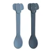 Image de Lot de 2 cuillères en silicone Mrs. Elephant - Trixie