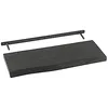 Image de J-Line Planche Murale Gerard - Bois - Noir - Small
