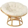 Image de J-Line Sofa Celine + Coussin Rotin Naturel