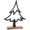 Image de J-Line Arbre décoratif traditionnel de Noël
