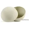 Image de Lampe à poser Earth ronde en papier maché Serax Blanc S