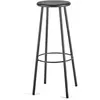 Image de Tabouret en bois, piétement en métal Serax Noir L