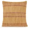 Image de Coussin à rayures en lin Serax Ocre 45x45