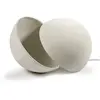 Image de Lampe Earth ronde en papier maché Serax Blanc M