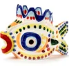 Image de Serax Ottolenghi Vase à fleurs | Sicile | Poisson coloré en grès | Décoration d'intérieur pour salon pour table basse, décorations de cuisine | Décoration moderne de table d'entrée ou pour étagères |