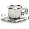 Image de Set tasse expresso et soucoupe, Annabet Philips - Set de 2 Serax Noir/Blanc taille unique