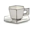 Image de Set tasse et soucoupe, Annabet Philips - Set de 2 Serax Noir/Blanc taille unique