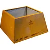 Image de White fire Braséro en Acier Corten-97x73x50 Cm