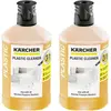 Image de 2x Kärcher RM 613 Nettoyant plastique 3 en 1 détergent pour nettoyeurs haute pression (1000ml)