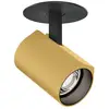 Image de Wever & Ducré Lighting WEVER & DUCRÉ Spot encastré LED Ceno 1.0 or/noir 927 Feuille.
