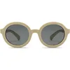 Image de KOMONO Bébé Vanille Lunettes de soleil rondes pour bébé avec protection UV et verres résistants aux rayures, pour bébé, filles et garçons unisexes de 0 à 1 an