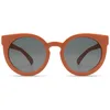 Image de KOMONO Lulu Jr. Brique Lunettes de soleil oeil de chat pour enfant avec protection UV et verres résistants aux rayures, pour tout-petit, enfant, filles et garçons unisexes de 3 à 5 ans