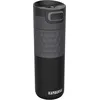 Image de Kambukka Gourde Isotherme (500ml) - Thermos Etanche: Technologie Snapclean® - Idéal pour Boissons Chaudes et Froides - Fond Antidérapant - Acier Inoxydable - Modèle ETNA GRIP Black Steel