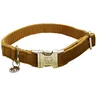 Image de Kentucky Dogwear - Collier pour Chien - Velours - Moutarde S - 28-40cm