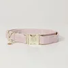 Image de Kentucky Dogwear - Collier pour Chien en Velours - Rose Clair - Taille XXS - 18-26cm