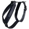Image de Harnais pour chien actif velours noir XXS 14-22cm