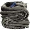 Image de DE WITTE LIETAER Cosy Couverture, Polyester, Steeple Gray, 150x200