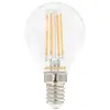 Image de Sylvania Toledo 0027246 Rétro Boule Lampe LED, verre clair, Home, E14, 4 W