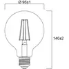 Image de Sylvania E27 filament LED G95 4 W 2 700 K 840 lm