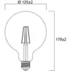 Image de Sylvania E27 filament LED G120 4 W 2 700 K 840 lm