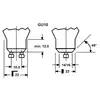 Image de Sylvania Ampoule LED SUPERIA RETRO ES50 GU10 4,8 W 930 450 lm 36°