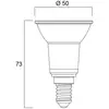 Image de Sylvania Ampoule LED RETRO, PAR16, E14, 3,6 W, 830, 345 lm, 36°