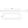Image de Sylvania, applique murale LED Areum, 60 x 24 cm, blanc, 840