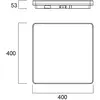 Image de Sylvania Start Surface Plafonnier LED 40cm x 40cm