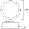 Image de Sylvania Plafonnier LED START 5 en 1, blanc, Ø 29 cm, CCT, à intensité variable