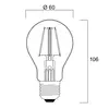 Image de Sylvania ToLEDo Ampoule LED rétro E27 4,1W rouge