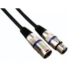 Image de Connect 10 m XLR 3 P mâle à femelle Cordon   Noir