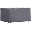 Image de Perel Housse pour salon de jardin 310 x 180 x 95 cm, imperméable et résistante UV, housse rectangulaire robuste pour grands ensembles, gris