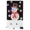 Image de Whadda Kit de soudage, DIY, homme de neige animé, 69 LEDs, décoration de Noël colorée