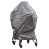 Image de Perel Housse de Protection Premium pour Barbecue, Ajustement Parfait Ø80x90cm, résistante aux intempéries, Garde Votre Grill prêt à l'emploi, idéale pour Les Amateurs de BBQ, Gris