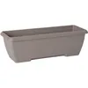 Image de Jardinière - GARDEN ID Teramo - Taupe 60 cm - Solidité - Réserve deau intégrée - Recyclé & 100% recyclable - Volume pour plantes