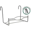Image de Support Balcon Large - GARDEN ID - 35 x 18 cm Anthracite - Crochets Sécurisés - Dimensions Pratiques - Robuste