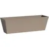 Image de Jardinière - GARDEN ID - Green Care Impact Taupe - 50 x 16 x 16 cm - Garanti 10ans - 100% recyclé - UV/gel résistant
