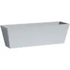 Image de Jardinière - GARDEN ID - Green Care Impact Bleu-Gris - 50 x 16 x 16 cm - Garanti 10ans - 100% recyclé - UV/gel résistant