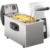 Image de Fritel FR 1465 - Friteuse à huile - 4L - 2600W - Fenêtre de contrôle - 3 à 5 personnes - Huile uniquement
