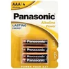 Image de PANASONIC Blister de 4 Piles Alkaline Power LR03/AAA (Micro) 1,5 V